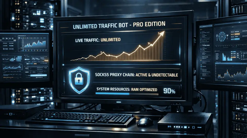 Unlimited Organic Traffic Bot Undetectab
