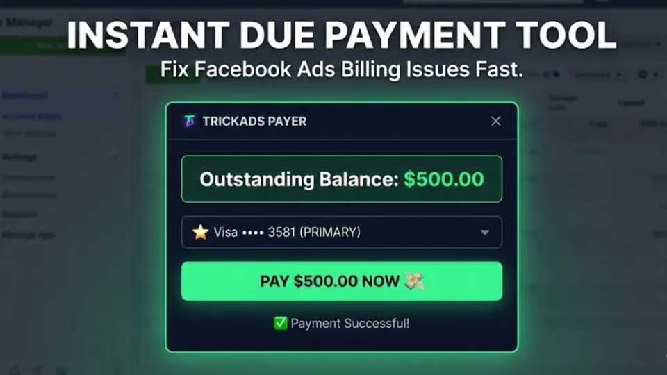 FB Ads Due Payment Force Payer Pro