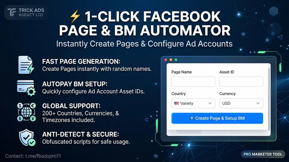Click Facebook Page Builder BM AutoPay S